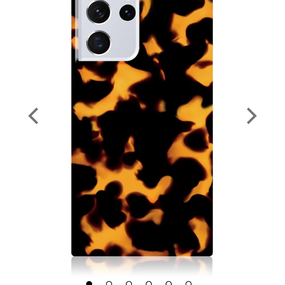 Stylish Black and Orange Phone Case
